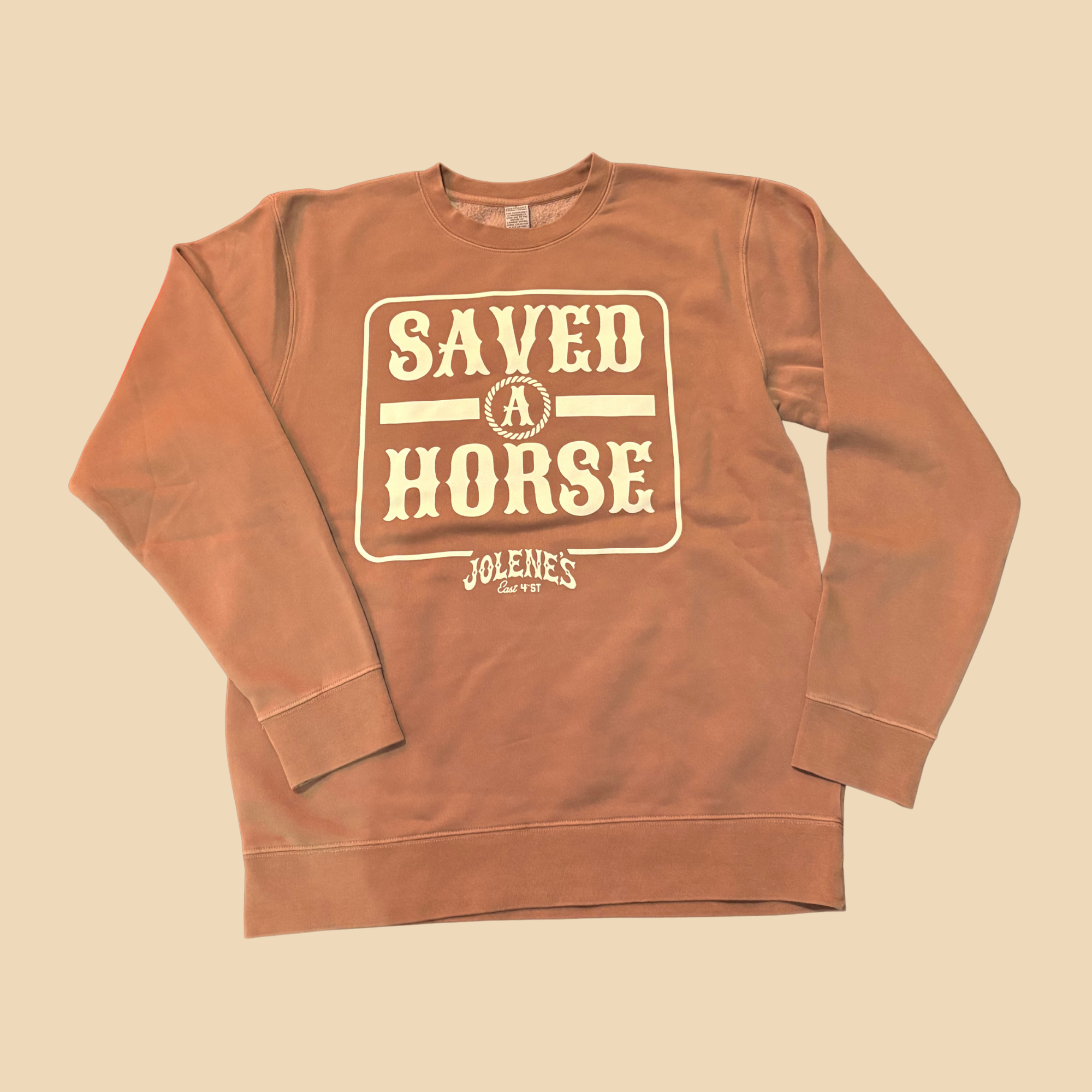 Saved a Horse Crewneck Sweatshirt