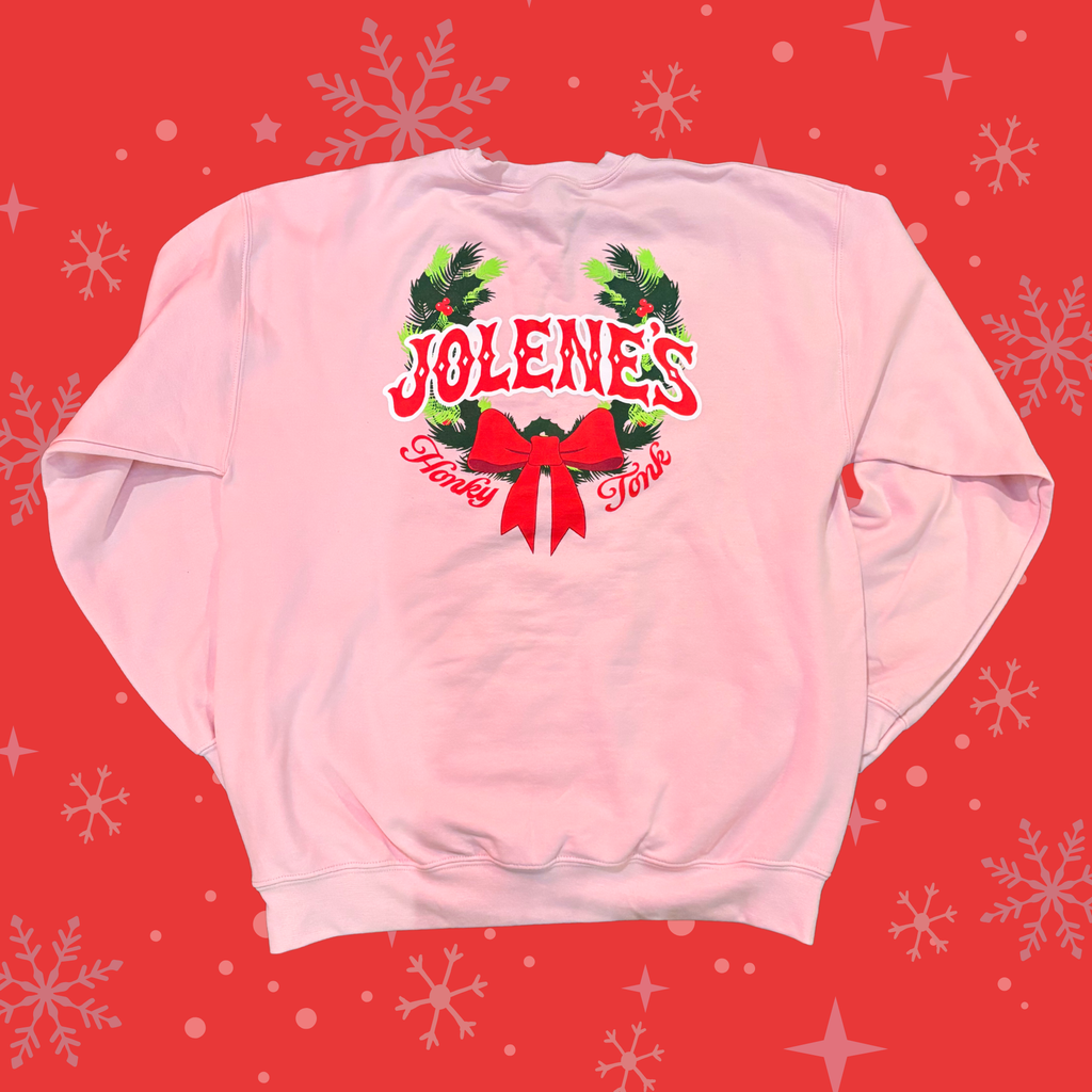 Santa's Favorite Cowgirl Holiday Crewneck